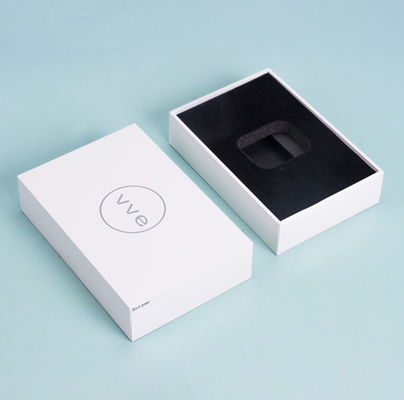 뚜껑 EVA 삽입을 가진 AI 종이 백색 마분지 선물 상자