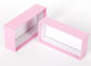 2 밀리미터 엄격한 판지 선물 상자 분홍색은 화장품을 위해 재활용할 수 있어서 인쇄했습니다